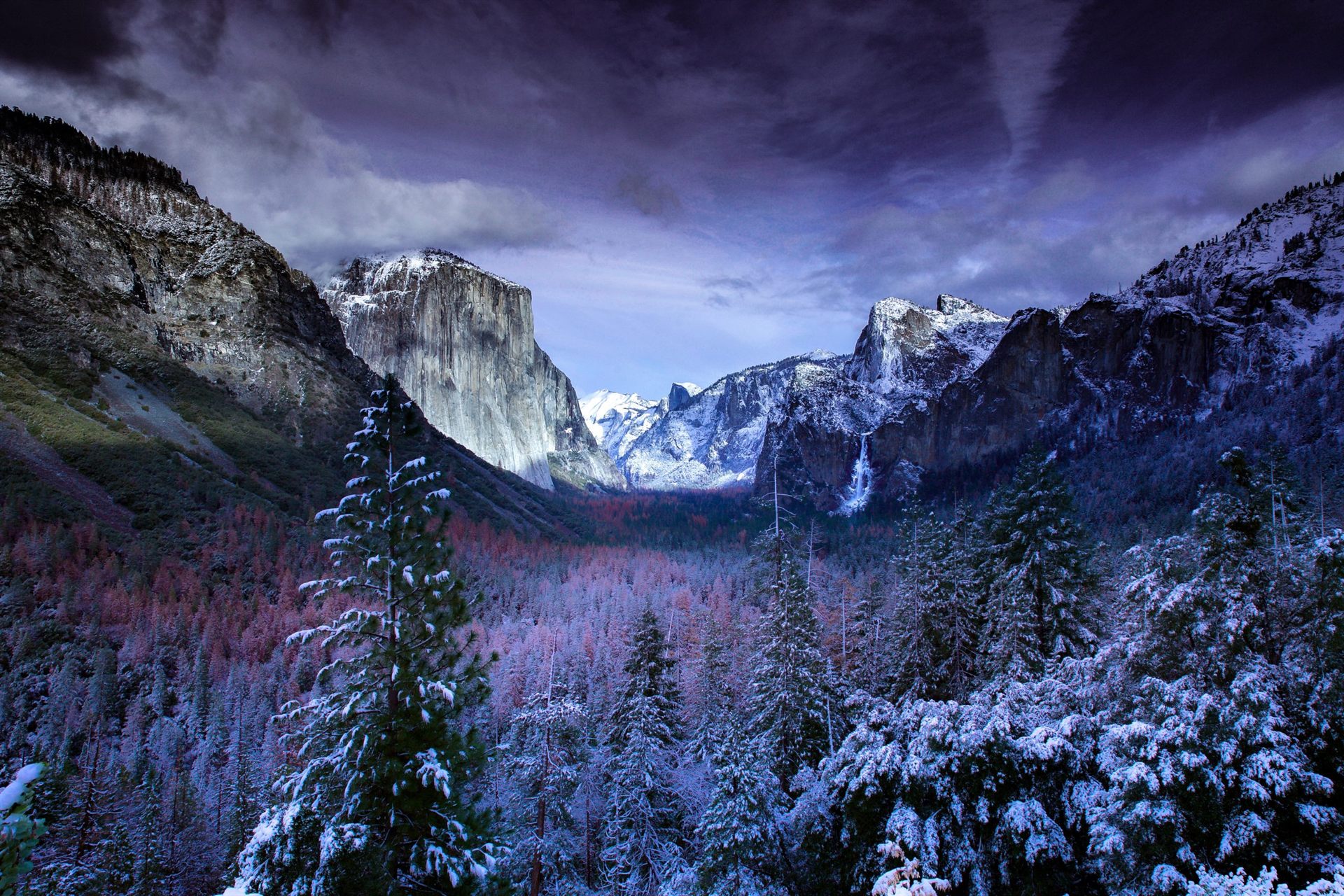 Yosemite National Park in Winter
